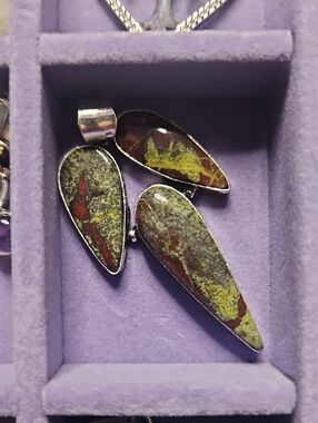 Sterling Silver Dragons Blood